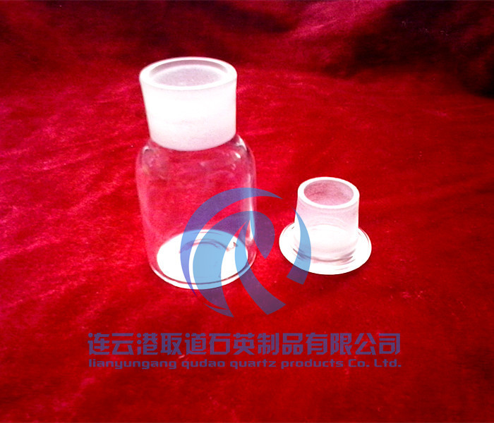 石英瓶磨砂口与标准塞的完美结合 连云港取道石英制品的高温透明容器解析